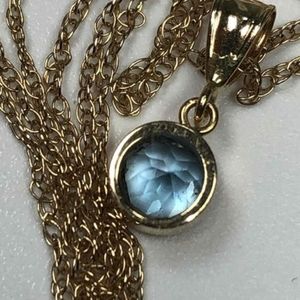 14k gold pendant necklace